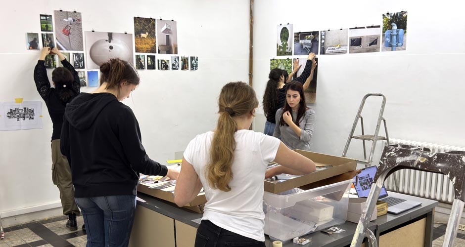 Foto Ausstellung Godot LK Kunst