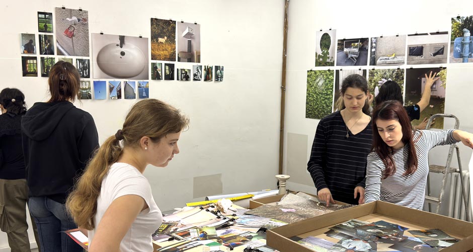Foto Ausstellung Godot LK Kunst