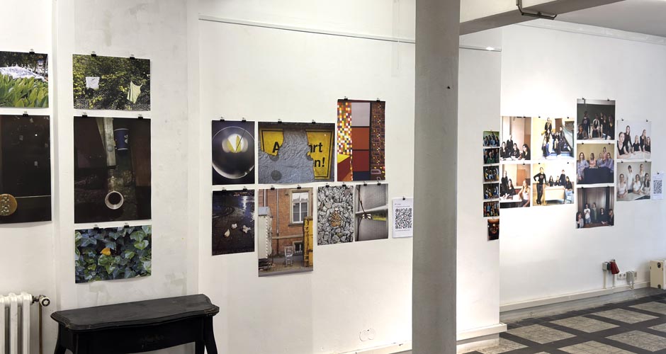 Foto Ausstellung Godot LK Kunst
