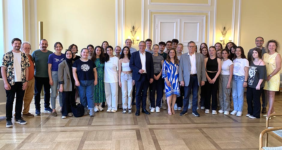 Foto Türkei-Austausch - Empfang im Rathaus