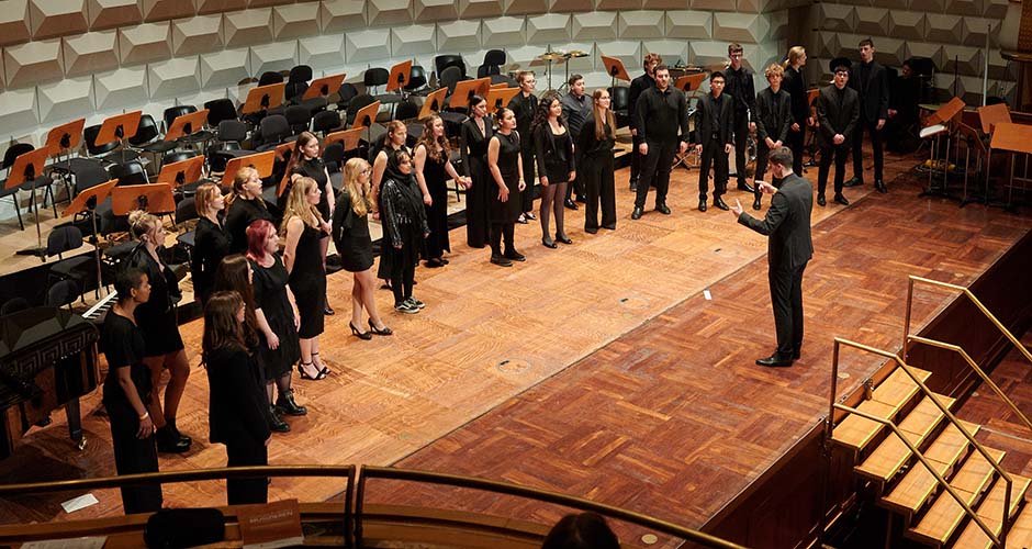 Foto Oberstufenchor