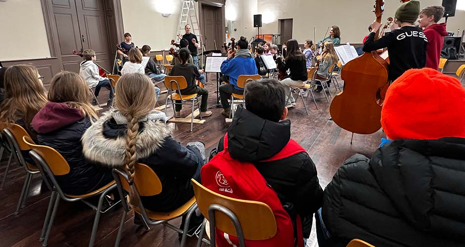 Foto Live-Unterricht Musik