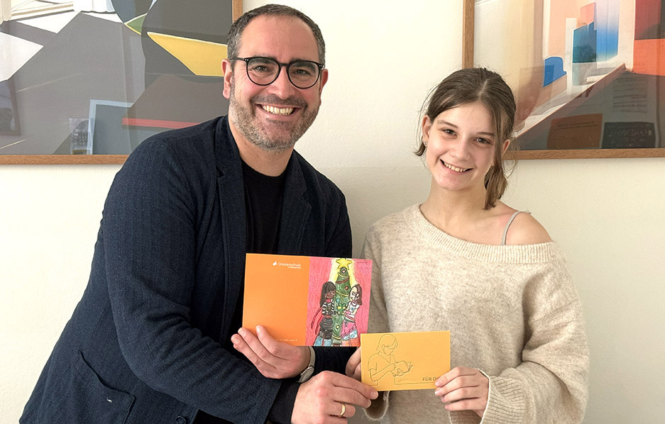 Grafik Preisvergabe Weihnachtskarte