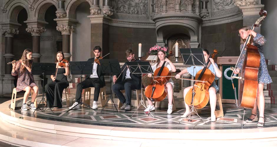 Foto Abiturzeugnisverleihung in der Ringkirche