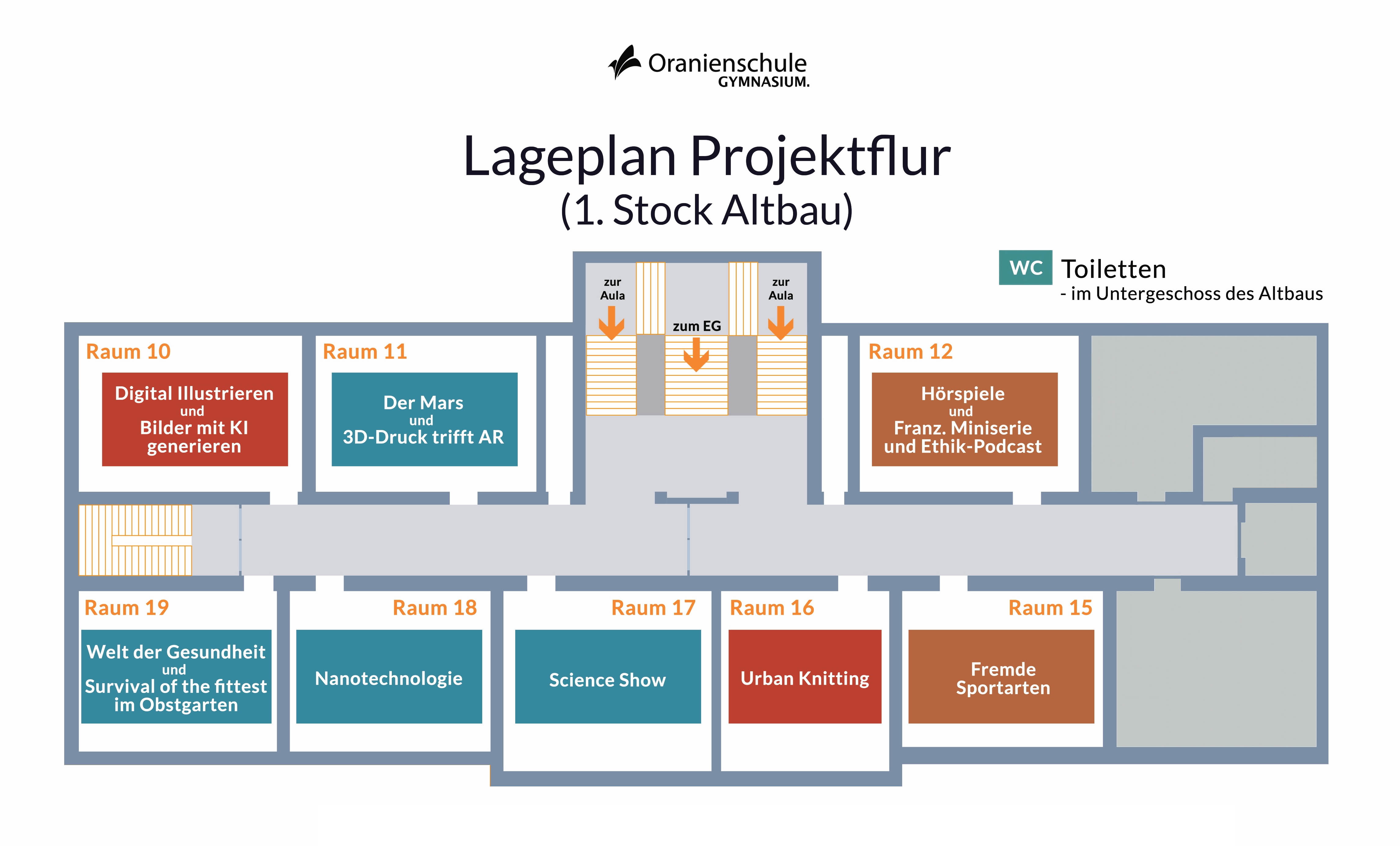Lageplan Projektflur